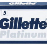 Gillette Platinum Double Edge Razorblades - x5