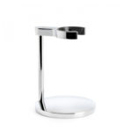 Chrome brush holder from MÜHLE Exclusive Shaving Edition 1